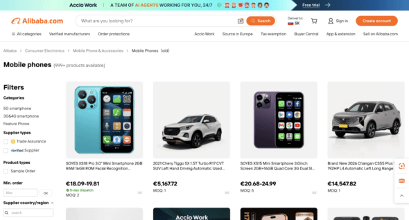 Alibaba shop v češtině - recenze, v čem se liší od AliExpressu ...