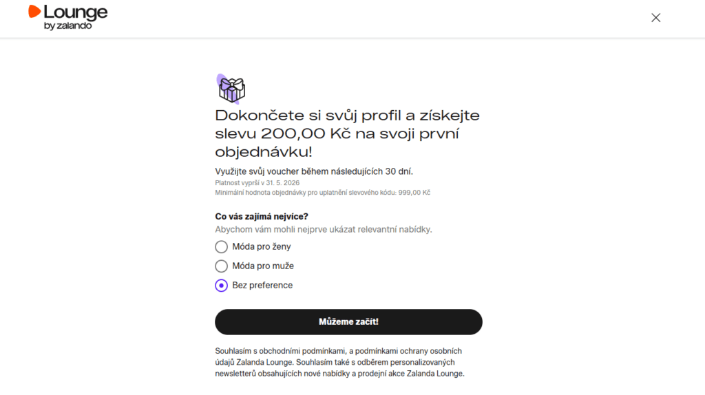 Na Zalando Lounge slevové kupony taktéž nejsou běžným zbožím, ovšem různé slevy a zvýhodnění k dispozici jsou. Pro další slevy lze využít také registraci ve věrnostním programu Zalando Plus – měl by platit pro Zalando i Lounge.
