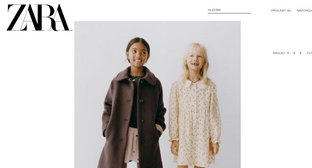 Zara Kids přináší výběr oblečení pro děti všech možných věkových kategorií.